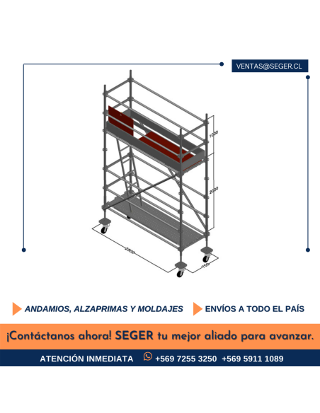 ANDAMIO EUROPEO MULTIDIRECCIONAL SEGER ADAPT
