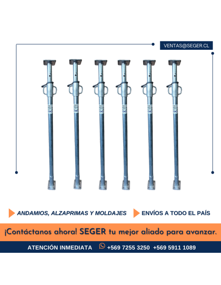 ALZAPRIMA A-300 TIPO ITALIANA GALVANIZADA BASE REFORZADA