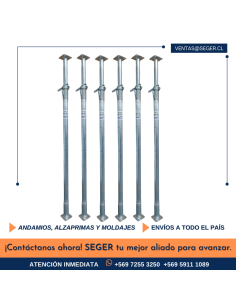 ALZAPRIMA A-350 TIPO ALEMANA GALVANIZADA BASE REFORZADA