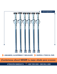 ALZAPRIMA A-400 TIPO ITALIANA GALVANIZADA BASE REFORZADA
