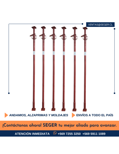 ALZAPRIMA A-450 TIPO ITALIANA PINTADA BASE REFORZADA