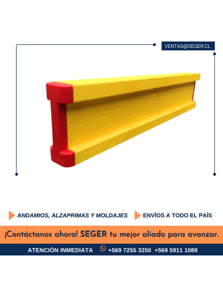VIGA H20 DE MADERA 3.90MT