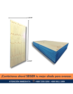 TERCIADO ESTRUCTURAL 15MM 1.22X2.44MTS CALIDAD DE PRIMERA