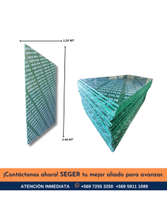 TERCIADO FENOLICO PLASTIFICADO 18MM 1.22X2.44MT