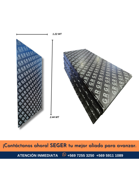 TERCIADO FENOLICO ‘STD’ 18MM 1.22X2.44MT LOGO GR